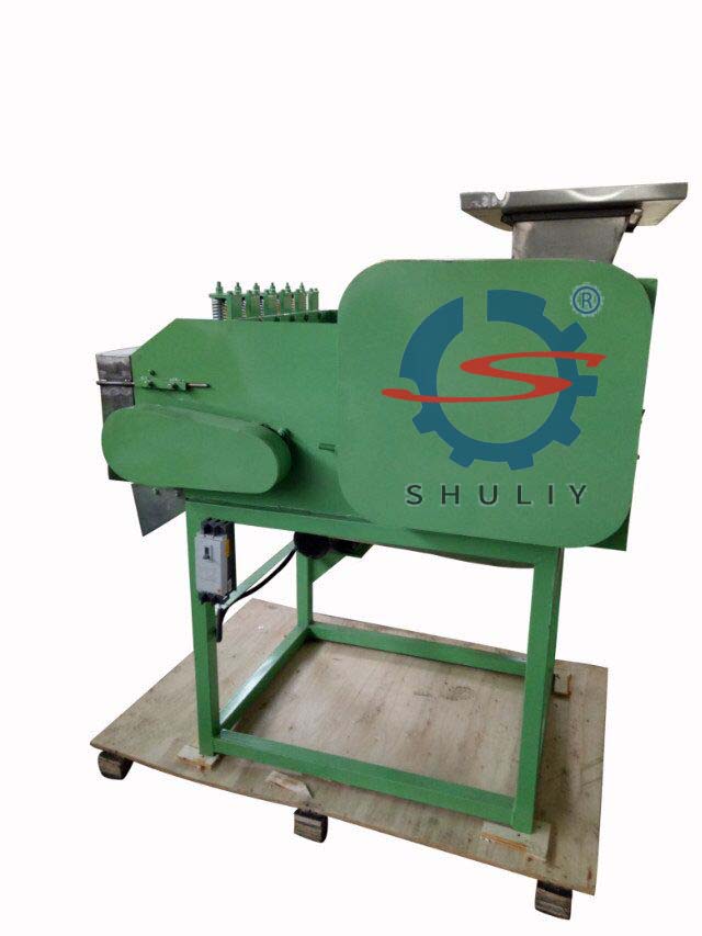 Rachew shell removing machine