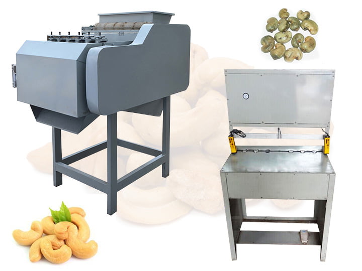 Automatic cashew nut shelling machine