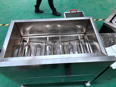High Quality Cashew Nut Frying Machine 1 Cashew frying blanching machine