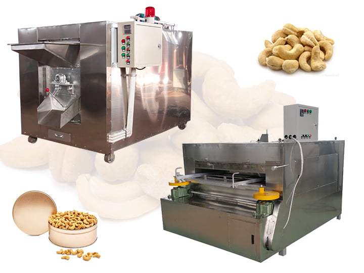 cashew kernel roasting machine