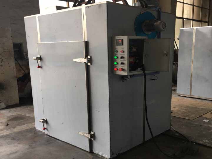 Tray borma cashew nut drying machine