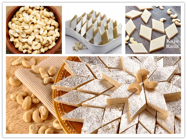 Comment faire du Kaju Katli Barfi ? Machine de traitement Kaju 3 Kaju katli kaju barfi