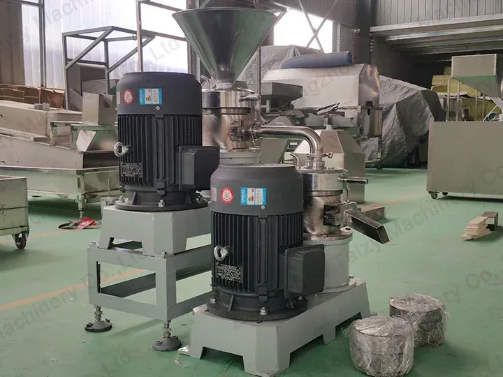 Cashew nut grinding machine