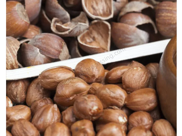 Промышленные машины для очистки миндаля 1 Очистка фундука