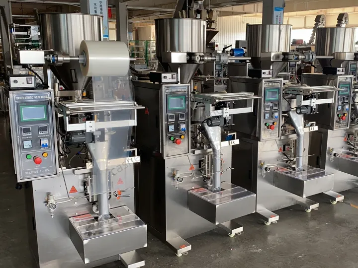 Rotary Granule Packaging Machine for Coated Peanut Production Line