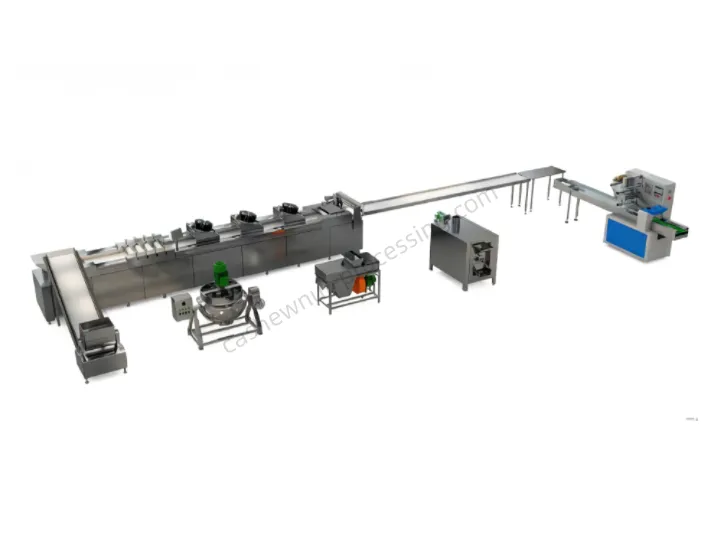 High-Efficiency Peanut Brittle Production Line