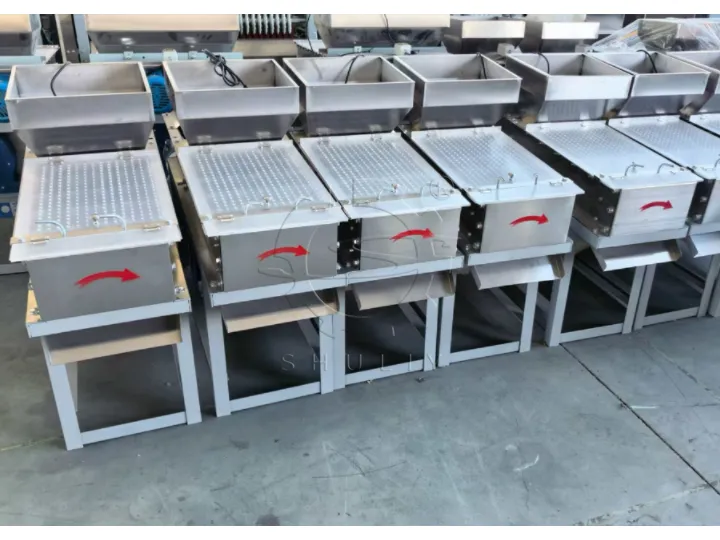 Scaling Up Success: Ghanaian Agribusiness Launches Six Peanut Butter Production Lines With Shuliy Machinery 2 Peanut peeling machine