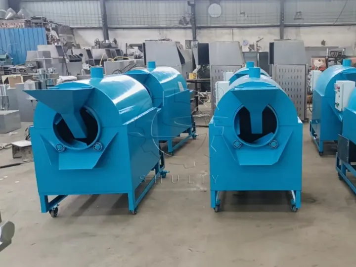 Scaling Up Success: Ghanaian Agribusiness Launches Six Peanut Butter Production Lines With Shuliy Machinery 3 Peanut roaster